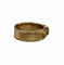 Bague 53 Hermès - Bague ceinture or et diamants 58 Facettes