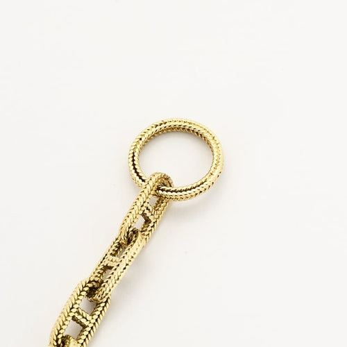 Bracelet Bracelet chaîne d'ancre en or jaune 58 Facettes CHAL1222