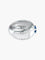 Bague 54 Bague solitaire matelassée en or gris et saphir ovale, diamants 58 Facettes 418 00231