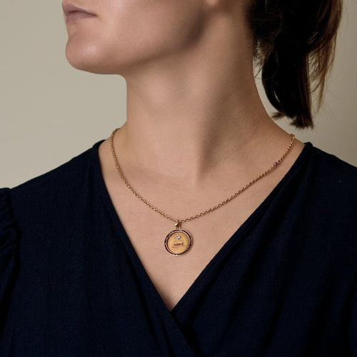 Pendentif Augis Pendant en Or jaune 18k 58 Facettes CHA1487