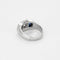 Bague 56.5 Bague en Or blanc 18k diamants et saphirs 58 Facettes PER0149