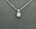 Collier Collier point lumineux 0,27 ct - Diamant en or blanc 18 kt 58 Facettes 10652
