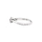 Bague 49 Cartier 1895 - Bague solitaire en platine et diamant 58 Facettes 35364