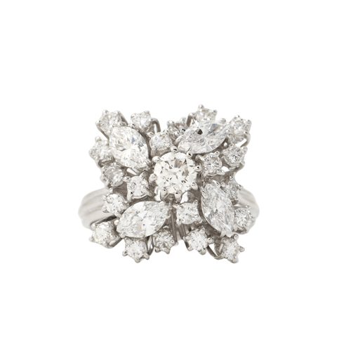 Bague 54 Bague diamants 58 Facettes