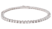 Bracelet Bracelet rivière en or blanc et diamants 58 Facettes 32500