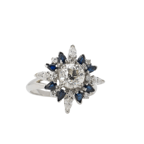 Bague 54 Bague vintage 58 Facettes