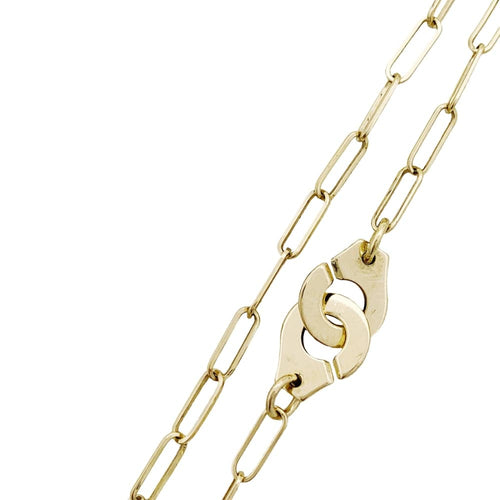 Bracelet Dinh Van Menottes R10 - Bracelet moyen modèle en or jaune 750 58 Facettes 35369