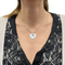 Collier Poiray Cœur Secret - Collier en or blanc et diamants 58 Facettes 34278