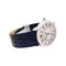 Montre Cartier Ronde Solo - Montre en acier sur bracelet cuir 58 Facettes 34831