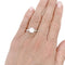Bague 54 Bague solitaire en platine 950 et or 750 sertie d’un diamant 58 Facettes 32709