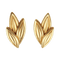Boucles d'oreilles Lalaounis - Boucles d’oreilles motif feuillage en or jaune 22k 58 Facettes 27271