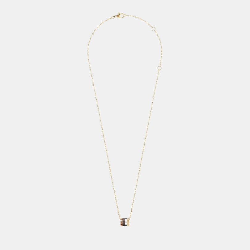 Pendentif Quatre Or Diamant 0.01ct