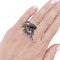 Bague 51 Boucheron Animaux de Collection - Bague Cypris, le Cygne en or blanc, saphirs, diamants 58 Facettes 34866