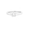 Bague 50 Boucheron Beloved - Bague solitaire en platine avec diamant 0,30 ct 58 Facettes 34979