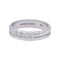 Bague 49 Boucheron Quatre Radiant Edition - Alliance en or blanc 750 58 Facettes 33489