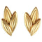 Boucles d'oreilles Lalaounis - Boucles d’oreilles motif feuillage en or jaune 22k 58 Facettes 27271