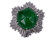 Bague bague émeraude et diamant colombienne 58 Facettes BA-658