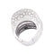 Bague 53 De Grisogono Onde - Bague en or blanc pavée de diamants 58 Facettes 33895