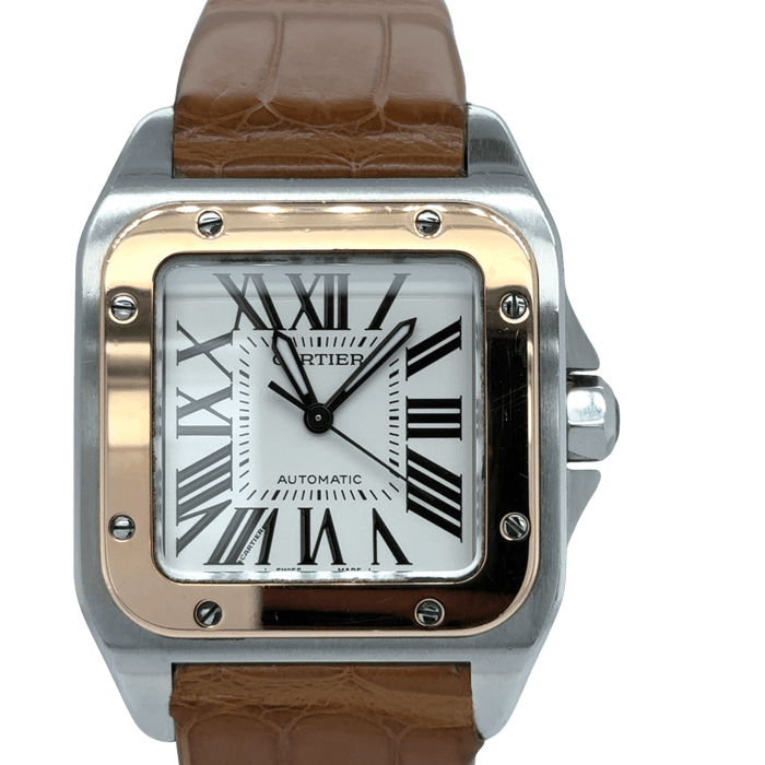 Montre CARTIER - Santos 100 Watch 58 Facettes