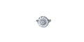 Bague Bague Ronde Cible Art Déco Diamants 58 Facettes
