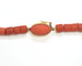 Collier Collier en corail Aka et corail de Sardaigne, fermoir en or 18 ct 58 Facettes 13737