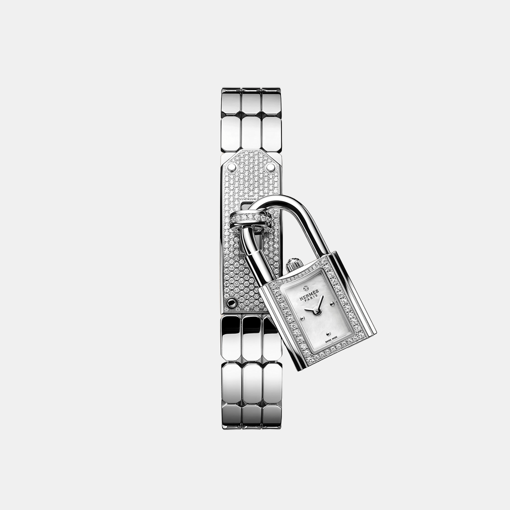 Montre Kelly Mini modèle, 16 mm Quartz Acier Diamant 0.151 ct
