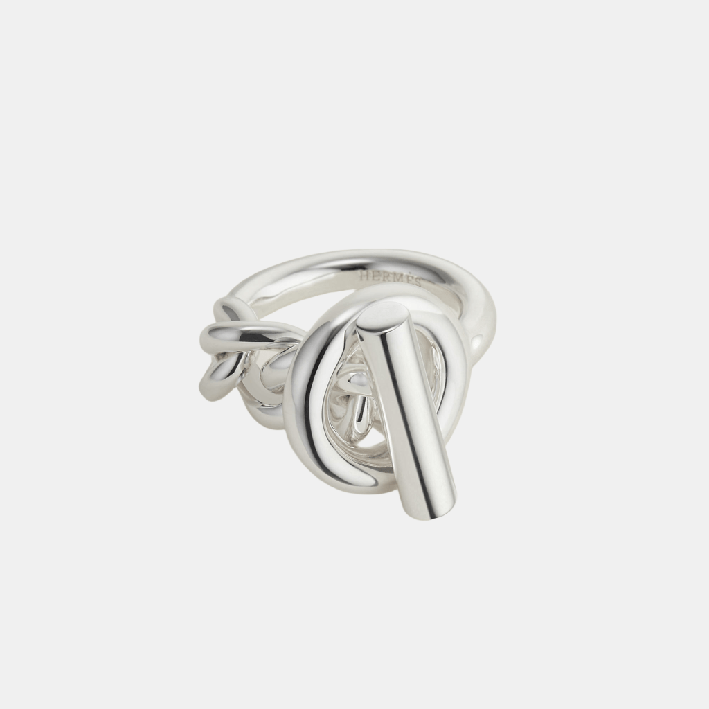 Bague Croisette Grand modèle Argent