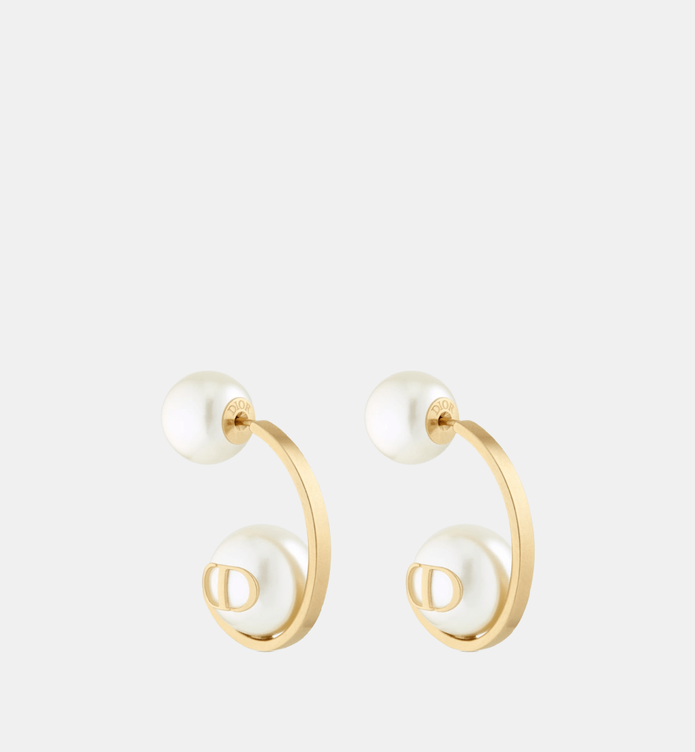 Boucles d'oreilles Tribales Or blanc  