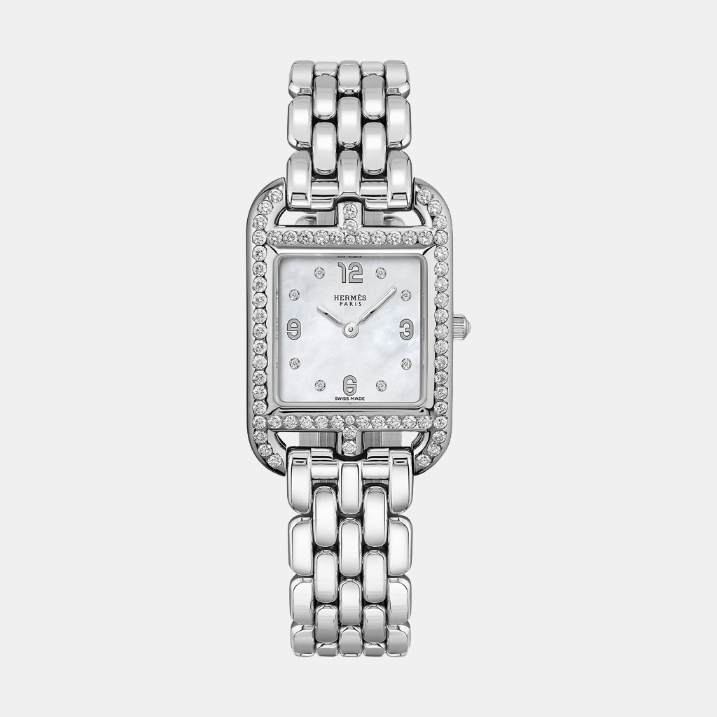Montre Cape Cod Petit modèle, 31 mm Quartz Acier Diamant 0.4 ct