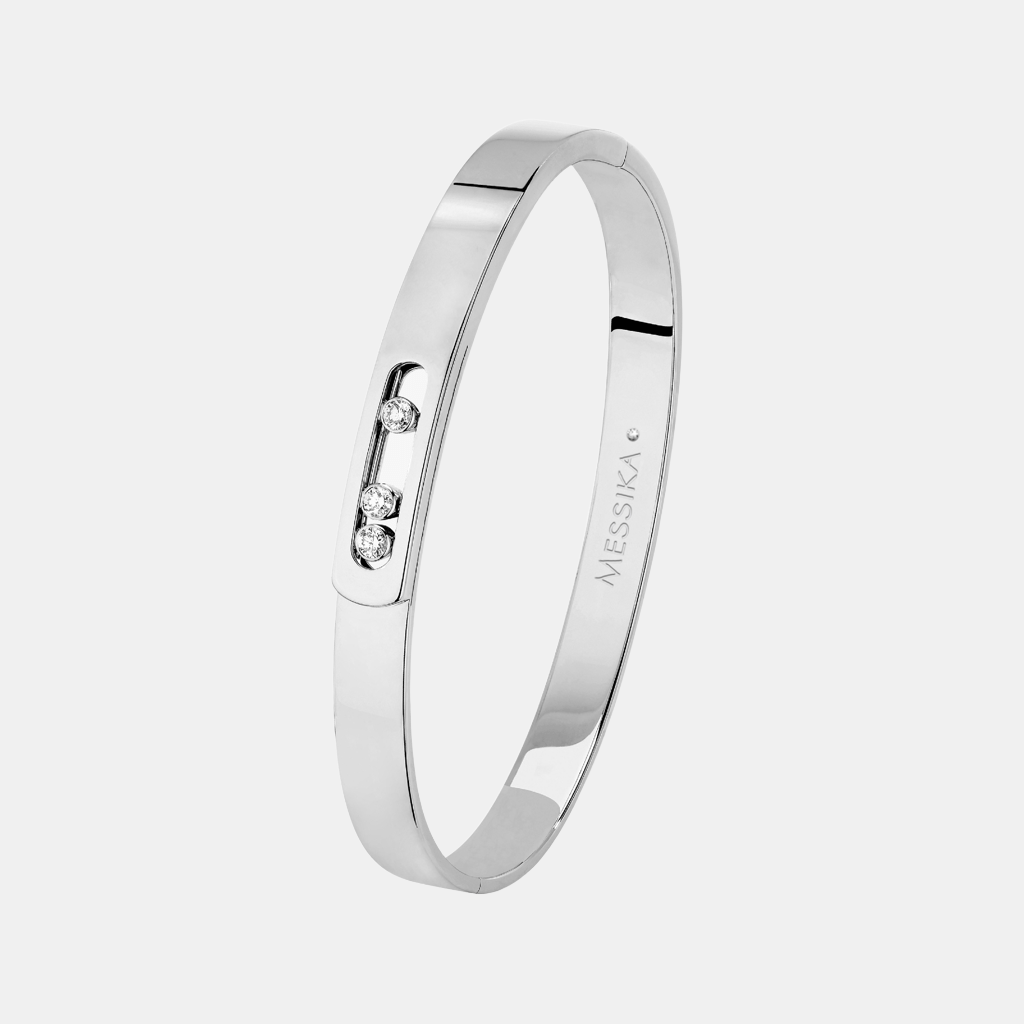 Bracelet Move Noa Or blanc Diamant 0.15ct