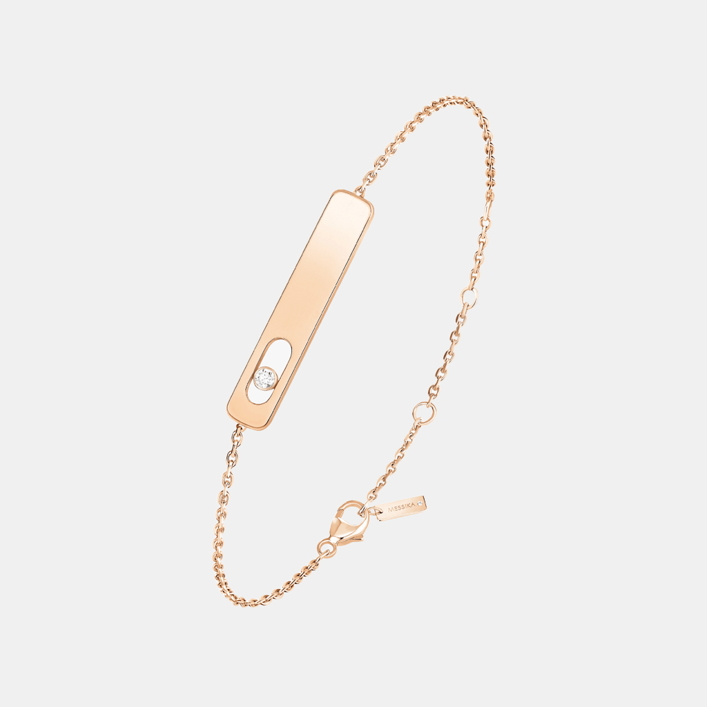 Bracelet My First Diamond Or rose Diamant 0.03ct