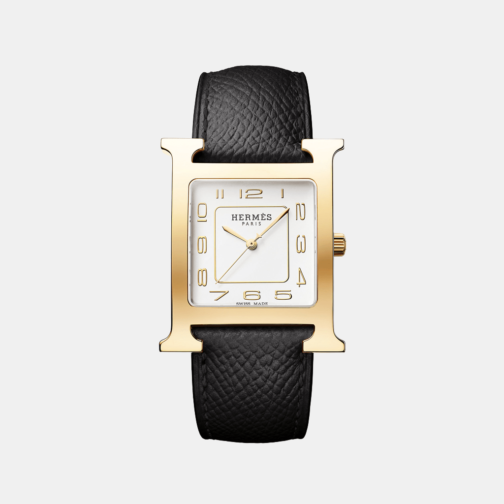 Montre Heure H Grand modèle, 34 mm Quartz Acier  