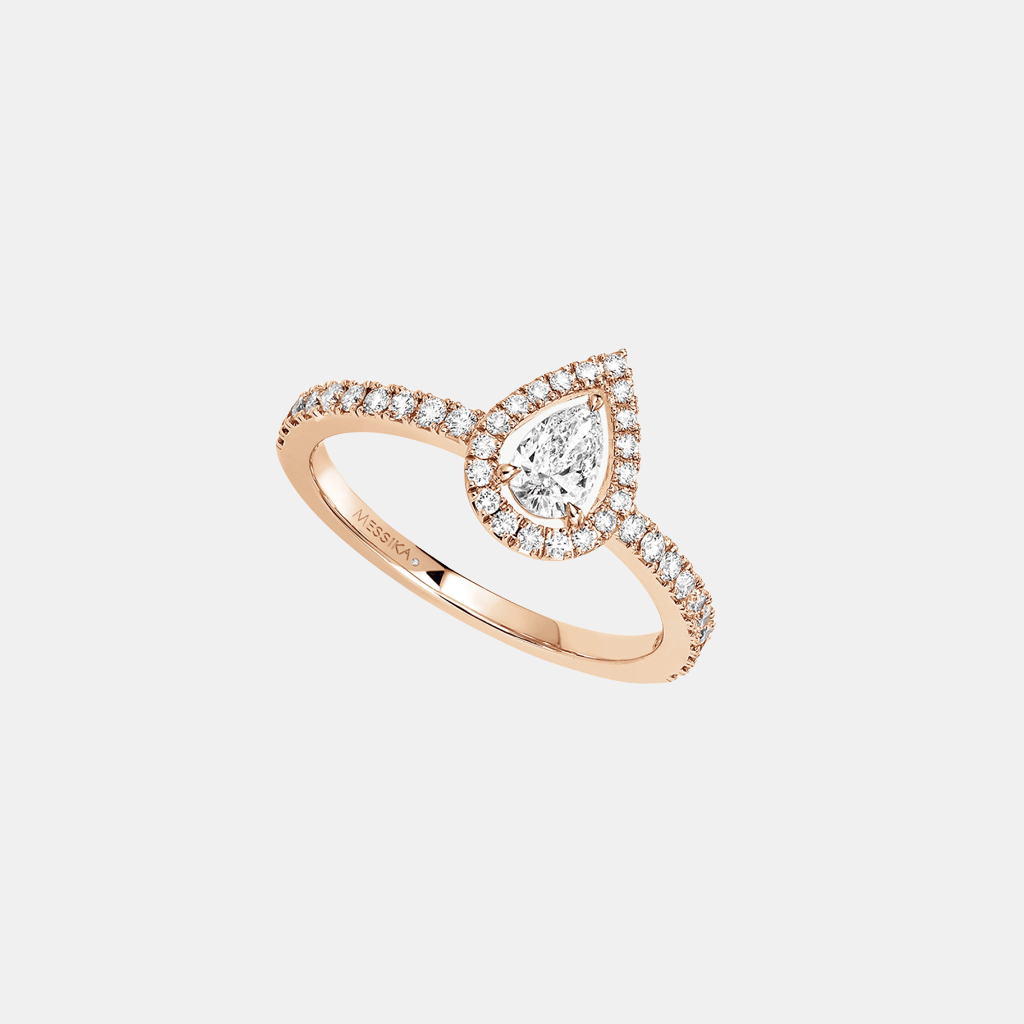 Bague Joy Poir Or rose Diamant 0.25ct
