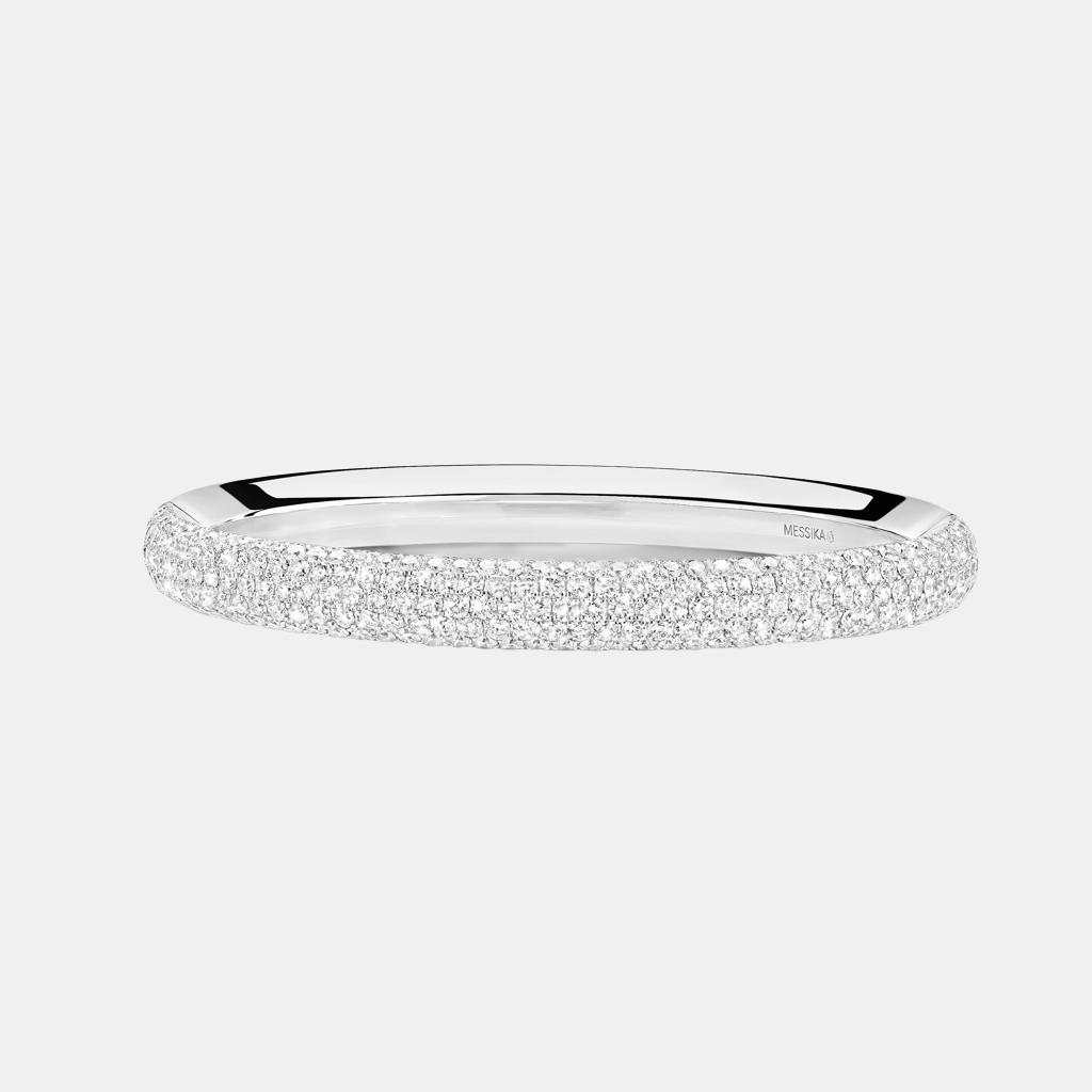 Bracelet Divine Enigma Or blanc Diamant 4.35ct
