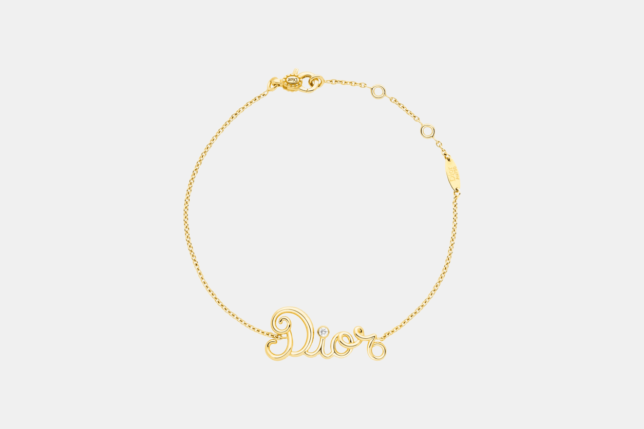 Bracelet Dioramour Or jaune Diamant 0.10 ct