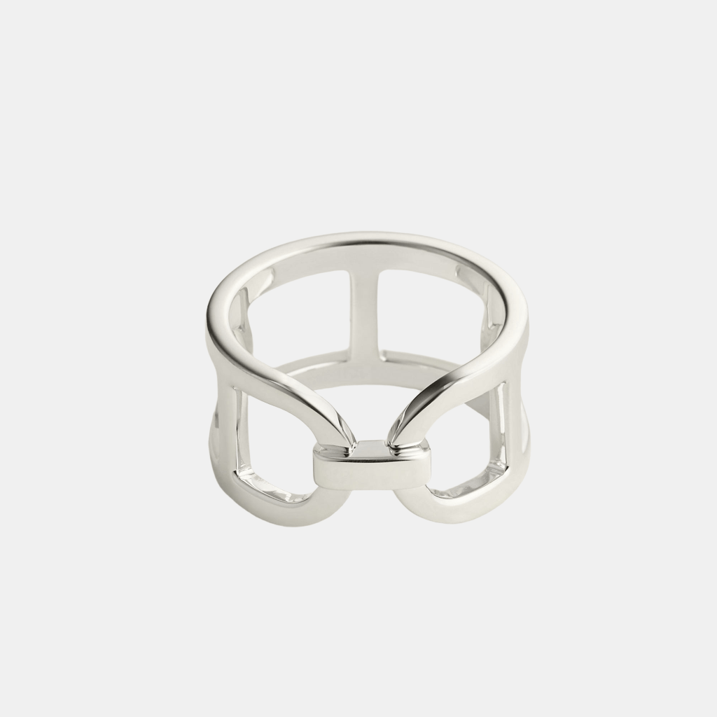 Bague Chaîne d'Ancre Moyen modèle Argent