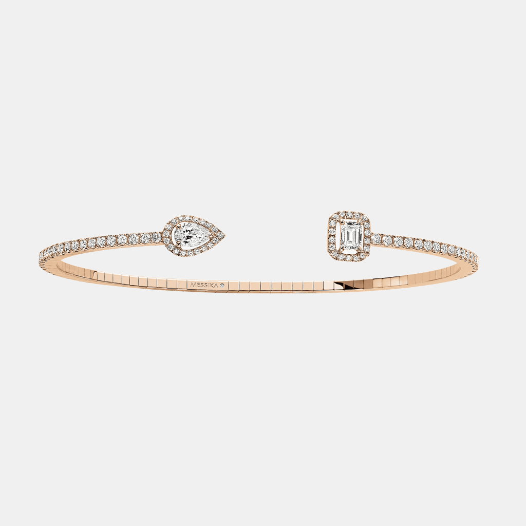 Bracelet My Twin Or rose Diamant 2x0.15ct