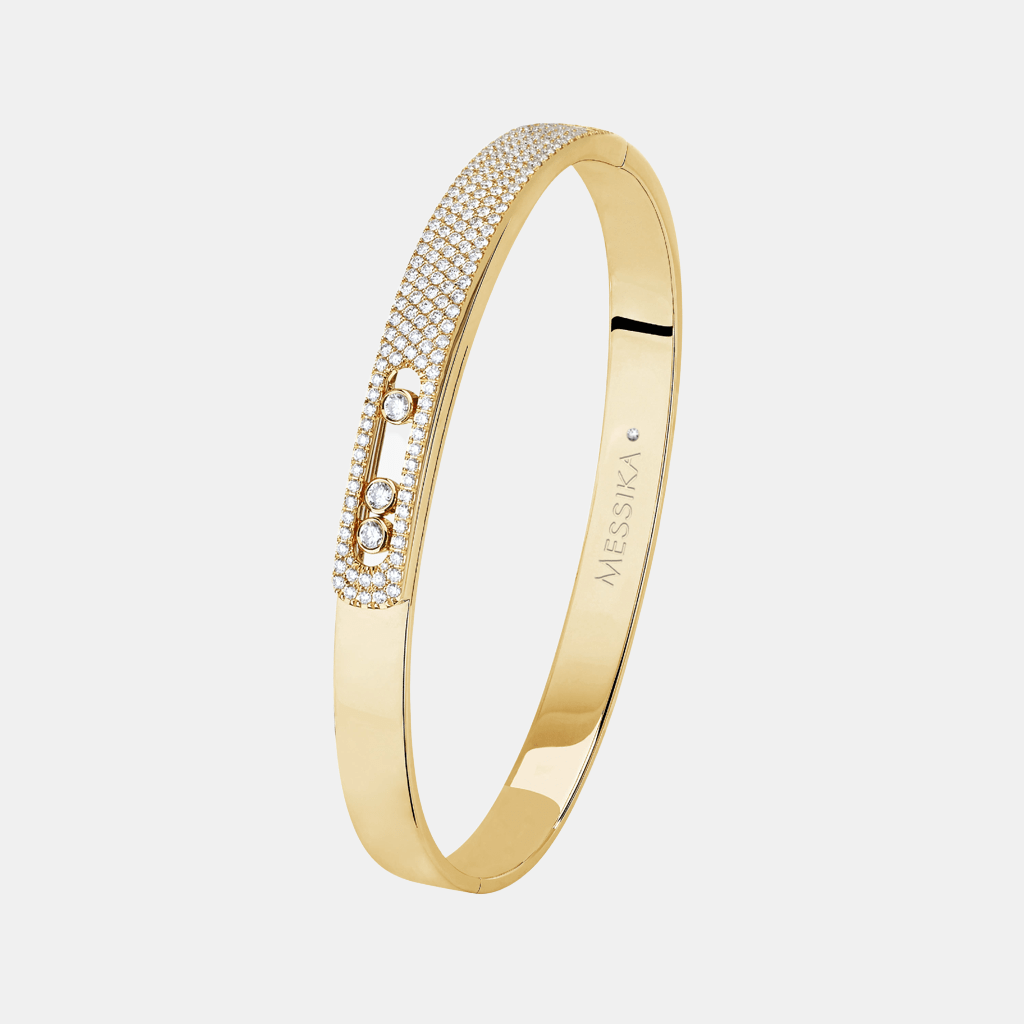 Bracelet Move Noa Pavé Or jaune Diamant 1.2ct