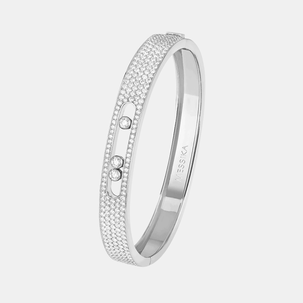 Bracelet Move Joaillerie Or blanc Diamant 3.1ct