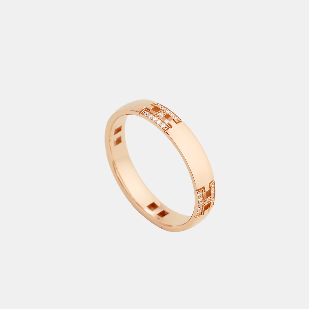 Bague Ever Héraklès Or rose Diamant 0.08 ct