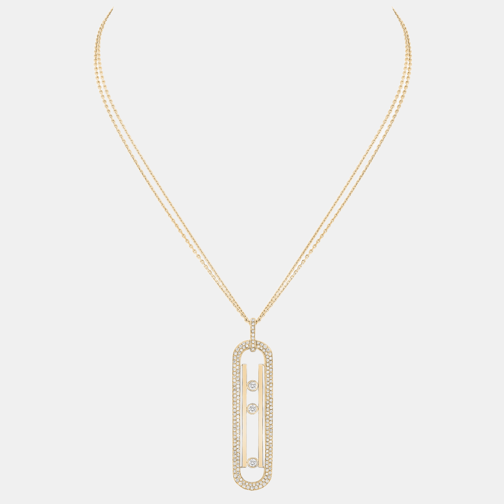 Collier Move 10th Anniversary Or jaune Diamant 1.1ct