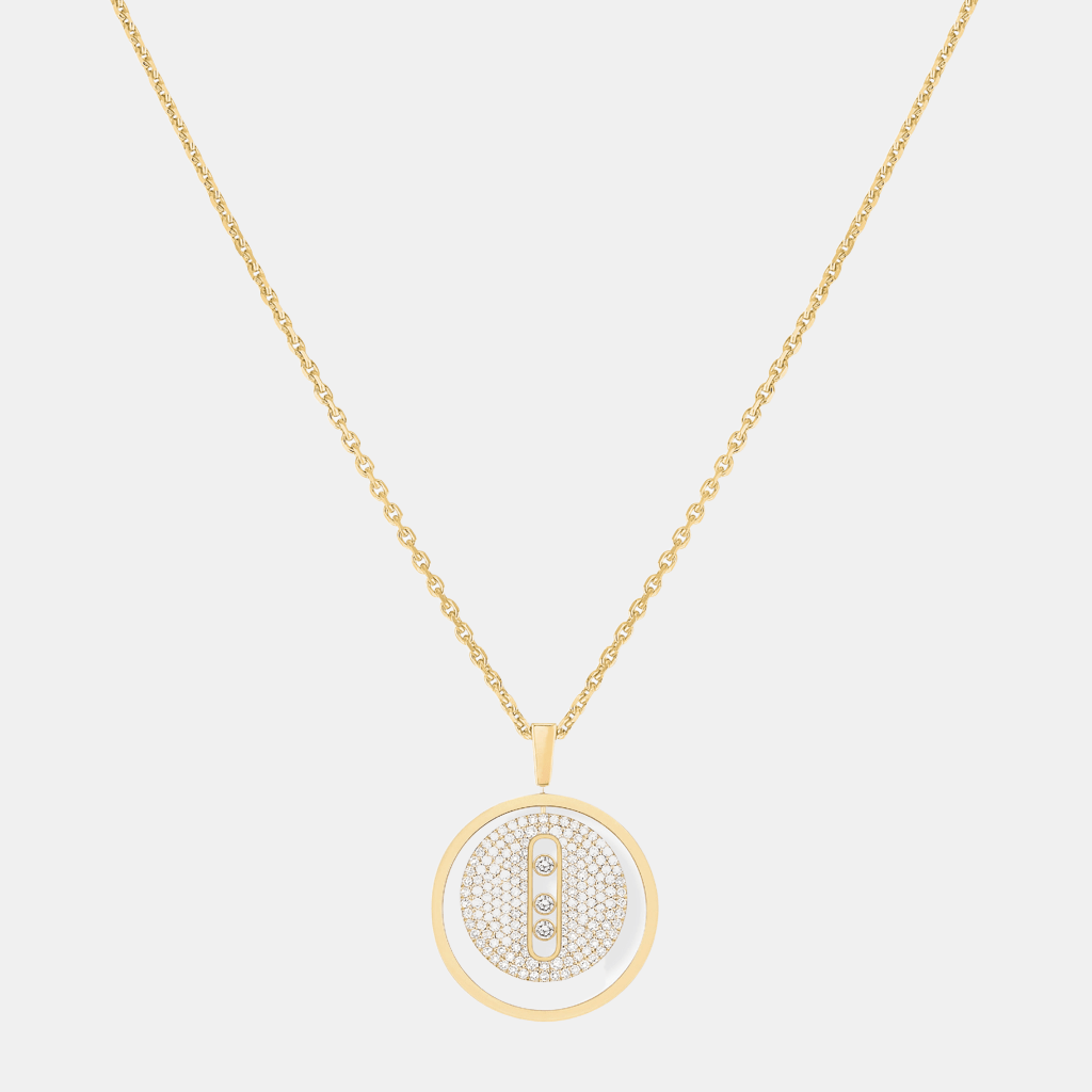 Collier Lucky Move Pavé Or jaune Diamant 0.7ct