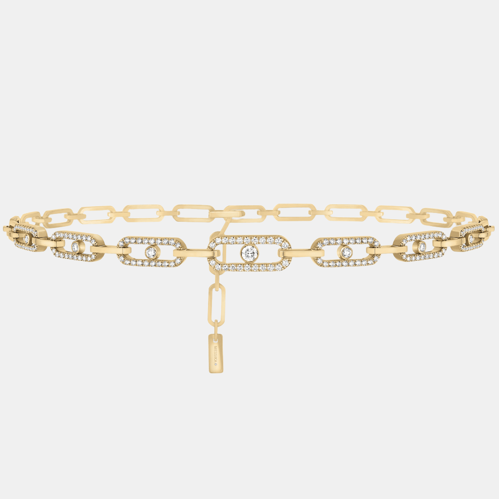 Collier Move Link Multi  Or jaune Diamant 1.7ct