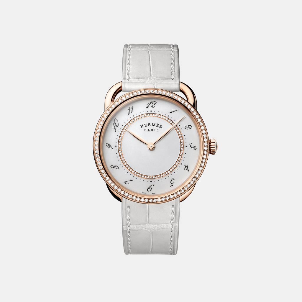 Montre Arceau Grand modèle, 36 mm Quartz Or rose  