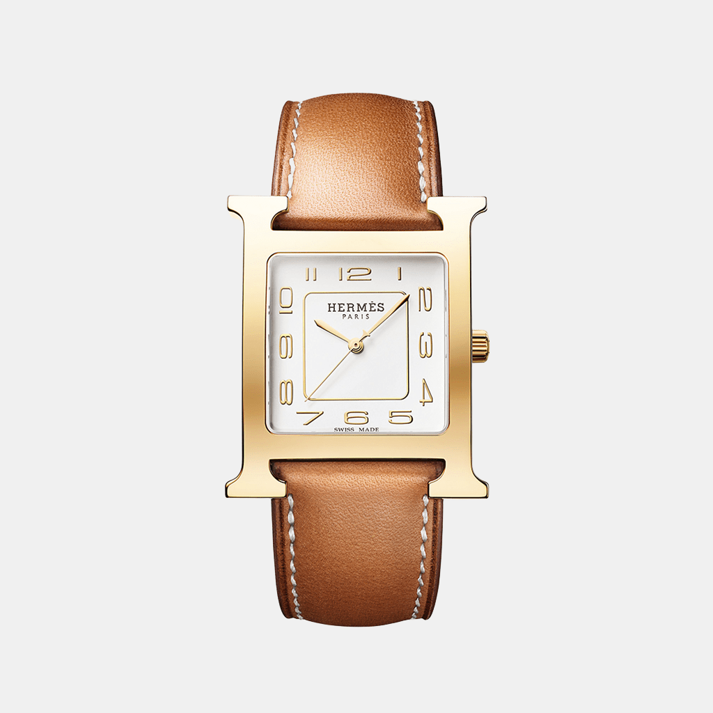 Montre Heure H Grand modèle, 34 mm Quartz Acier  