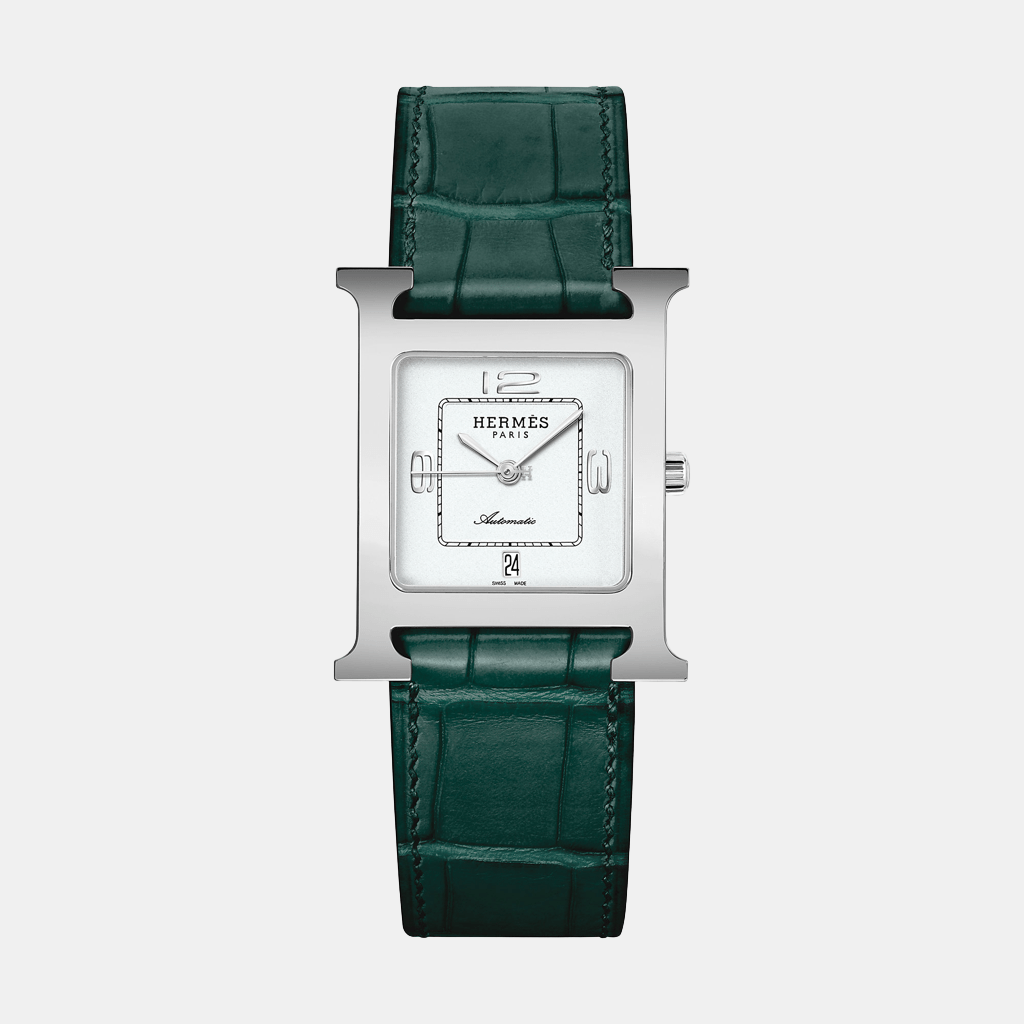 Montre Heure H Automatique, Moyen modèle, 30 mm Mécanique Acier  