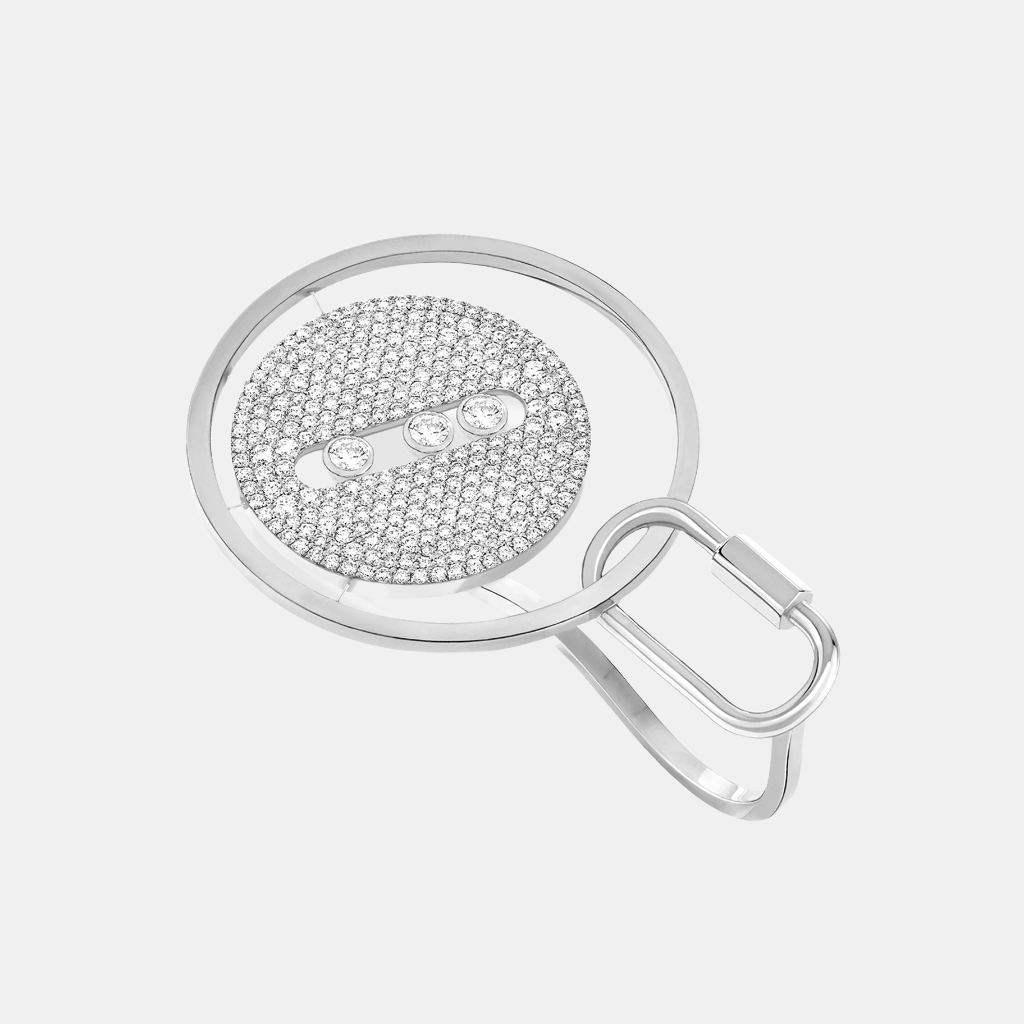 Bague Lucky Move Or blanc Diamant 1.6ct