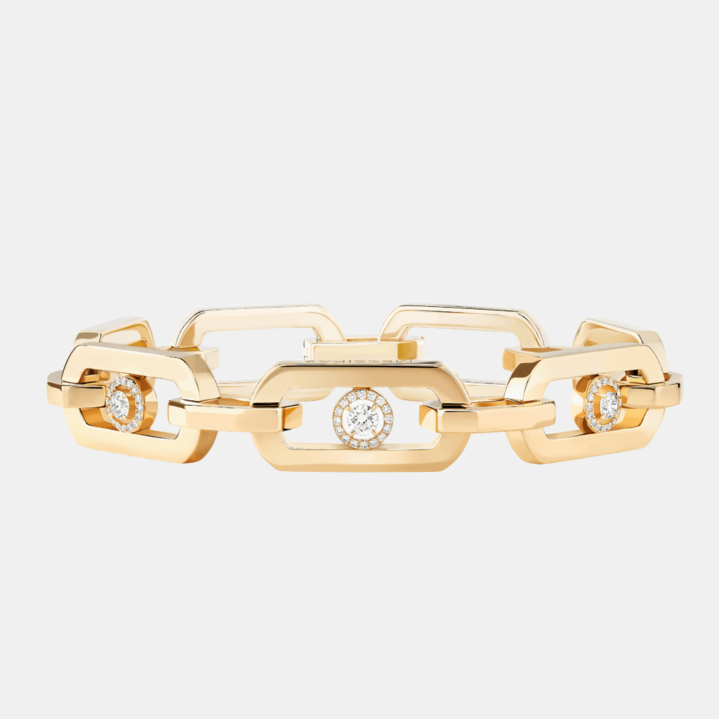 Bracelet So Move XL Or jaune Diamant 0.39ct
