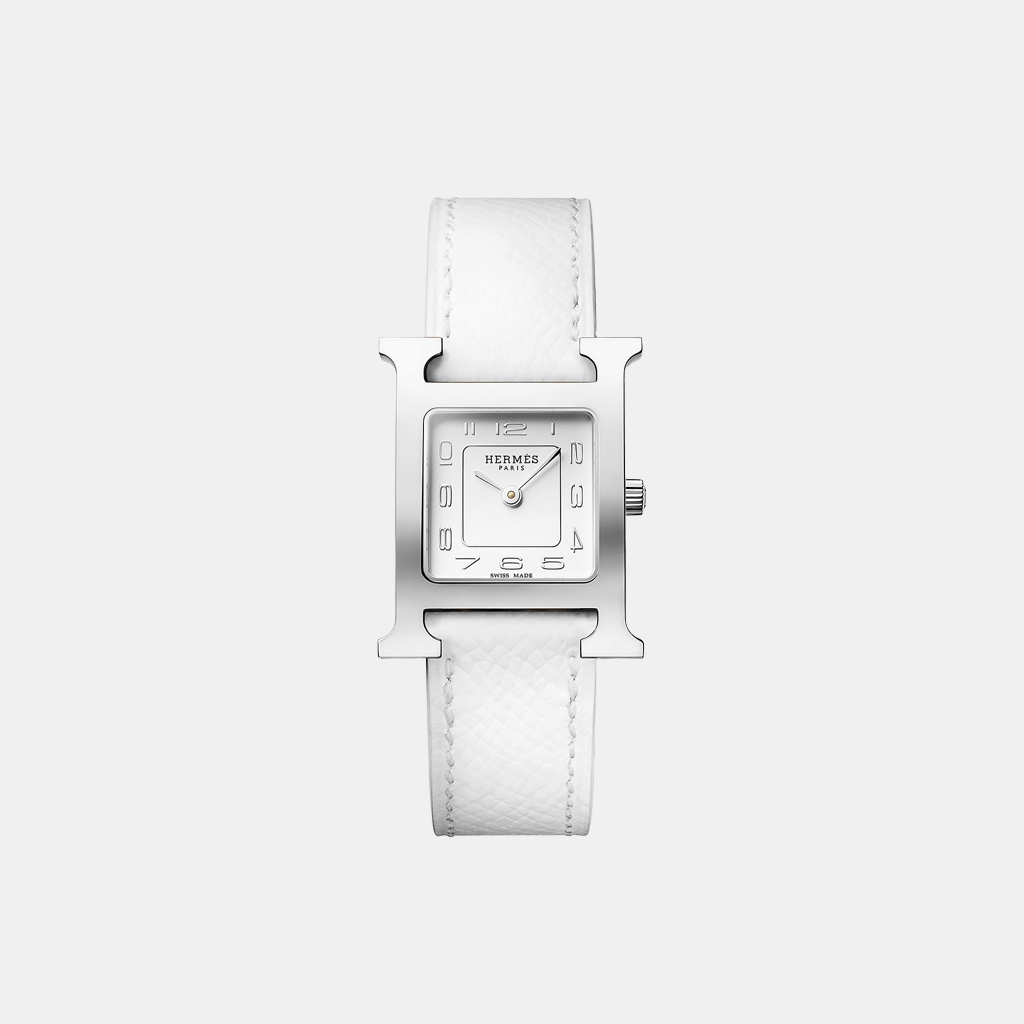 Montre Heure H Petit modèle, 25 mm Quartz Acier  