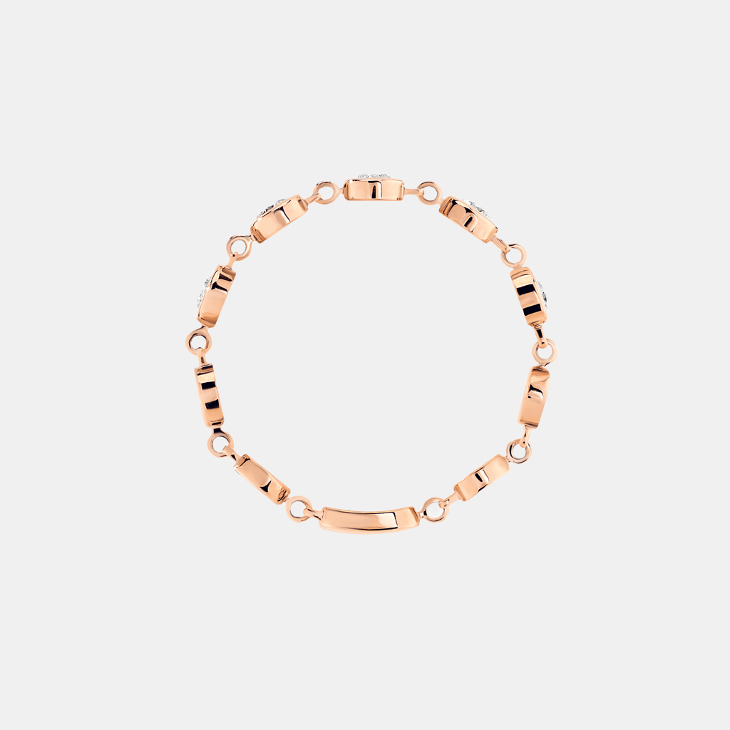 Bague D-Vibes SM Or rose Diamant 0.22ct